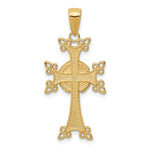 Indlæs billede til gallerivisning 14k Yellow Gold Armenian Cross Pendant Charm
