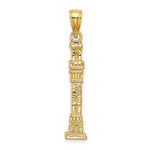 Load image into Gallery viewer, 14k Yellow Gold Pilgrim Monument Pendant Charm
