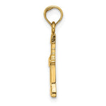Load image into Gallery viewer, 14k Yellow Gold Wine Bottle Opener Pendant Charm
