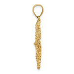 Load image into Gallery viewer, 14k Yellow Gold Starfish Ocean Island Life Pendant Charm
