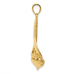 Load image into Gallery viewer, 14k Yellow Gold Sailboat Sailing 3D Large Pendant Charm

