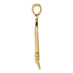 Load image into Gallery viewer, 14k Yellow Gold Sailboat Pendant Charm
