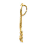 Load image into Gallery viewer, 14k Yellow Gold Sailboat Chain Slide Large Pendant Charm
