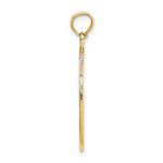 Load image into Gallery viewer, 14k Yellow Gold Celestial Moon Stars Wish Dream Believe Pendant Charm
