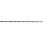 Carregar imagem no visualizador da galeria, 14k White Gold 1.5mm Parisian Wheat Necklace Pendant Chain

