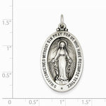 Charger l&#39;image dans la galerie, Sterling Silver Blessed Virgin Mary Miraculous Medal Pendant Charm
