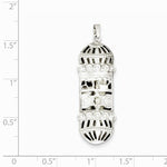 Load image into Gallery viewer, Sterling Silver Mezuzah Pendant Charm
