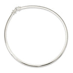 Indlæs billede til gallerivisning Sterling Silver 4.5mm Domed Cubetto Omega Choker Necklace Pendant Chain
