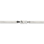 Carica l&#39;immagine nel visualizzatore di Gallery, Sterling Silver 3mm Herringbone Bracelet Anklet Choker Necklace Pendant Chain
