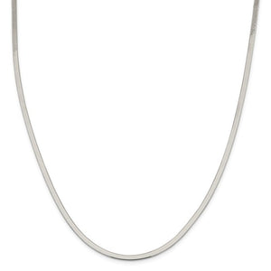 Sterling Silver 3mm Herringbone Bracelet Anklet Choker Necklace Pendant Chain
