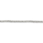 Afbeelding in Gallery-weergave laden, Sterling Silver 3mm Beaded Necklace Pendant Chain
