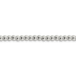 將圖片載入圖庫檢視器 Sterling Silver 5mm Beaded Necklace Pendant Chain
