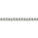 將圖片載入圖庫檢視器 Sterling Silver 6.1mm Beaded Necklace Pendant Chain
