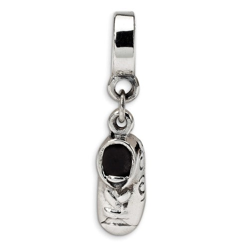 Authentic Reflections Sterling Silver Baby Shoe Dangle Bead Charm