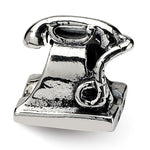 將圖片載入圖庫檢視器 Authentic Reflections Sterling Silver Telephone Bead Charm

