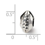 Afbeelding in Gallery-weergave laden, Authentic Reflections Sterling Silver Football Bead Charm
