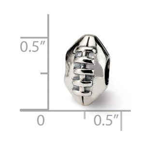 Authentic Reflections Sterling Silver Football Bead Charm