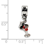 Charger l&#39;image dans la galerie, Authentic Reflections Sterling Silver Martini Dangle Bead Charm
