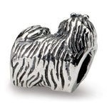 Load image into Gallery viewer, Authentic Reflections Sterling Silver Yorkshire Terrier Dog Bead Charm
