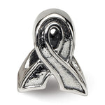 Charger l&#39;image dans la galerie, Authentic Reflections Sterling Ribbon Awareness Bead Charm
