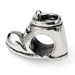 이미지를 갤러리 뷰어에 로드 , Authentic Reflections Sterling Silver Baby Shoe Bead Charm
