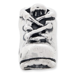 Authentic Reflections Sterling Silver Baby Shoe Bead Charm