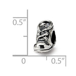 Lade das Bild in den Galerie-Viewer, Authentic Reflections Sterling Silver Baby Shoe Bead Charm
