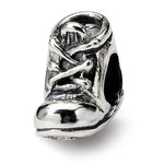 Carregar imagem no visualizador da galeria, Authentic Reflections Sterling Silver Baby Shoe Bead Charm
