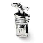 Lade das Bild in den Galerie-Viewer, Authentic Reflections Sterling Silver Golf Clubs Bag Bead Charm
