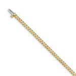 Carica l&#39;immagine nel visualizzatore di Gallery, 14k Yellow Gold 1.258 CTW Diamond Eternity Tennis Bracelet
