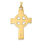 Load image into Gallery viewer, 14k Yellow Gold Celtic Cross Pendant Charm
