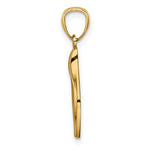 Загрузить изображение в средство просмотра галереи, 14k Yellow Gold Wishbone Pendant Charm
